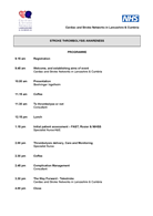 Thrombolysis awareness training day agenda